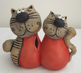 Geschenkartikel-Sparbchse Katzen 