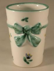 Gmundner Keramik-Becher/Masche