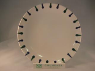 Gmundner Keramik-Teller/Dessert Cup