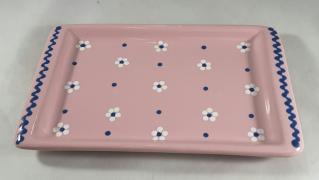 Gmundner Keramik-Platte/Stollen glatt