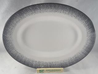 Gmundner Keramik-Platte/oval glatt