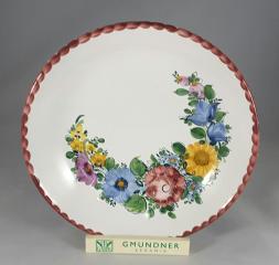Gmundner Keramik-Teller/Dessert Cup