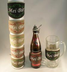 Geschenkartikel-Bierlatz fr Flaschen und Krge