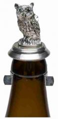 Geschenkartikel-Bierflaschenzinndeckel Eule